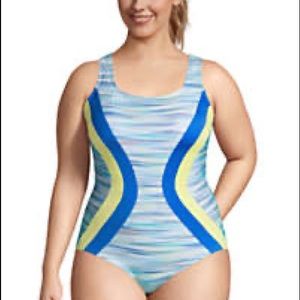 Land’s End Women's Plus Size Swimsuit